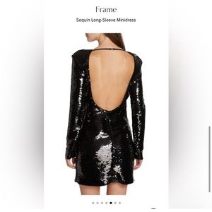 Frame sequin mini dress